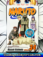 Naruto Vol 34 - The Mage's Emporium Viz Media Standard Used English Manga Japanese Style Comic Book