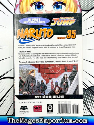 Naruto Vol 35 - The Mage's Emporium Viz Media Used English Manga Japanese Style Comic Book