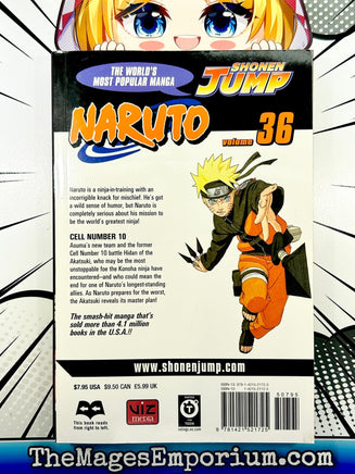 Naruto Vol 36 - The Mage's Emporium Viz Media english manga shonen Used English Manga Japanese Style Comic Book