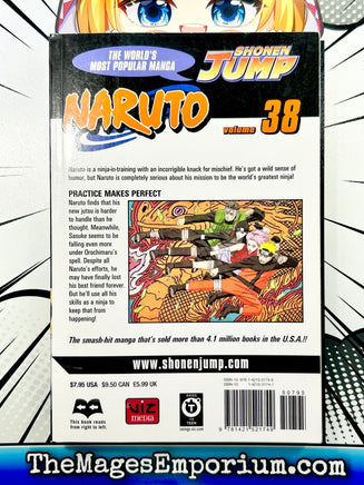 Naruto Vol 38 - The Mage's Emporium Viz Media 2403 bis7 copydes Used English Manga Japanese Style Comic Book