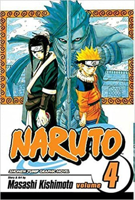Naruto Vol 4 - The Mage's Emporium The Mage's Emporium manga Shonen Teen Used English Manga Japanese Style Comic Book