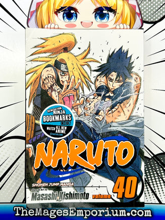 Naruto Vol 40 - The Mage's Emporium Viz Media Used English Manga Japanese Style Comic Book