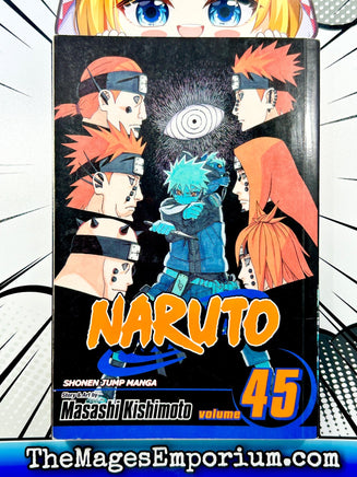 Naruto Vol 45 - The Mage's Emporium Viz Media 2403 bis7 copydes Used English Manga Japanese Style Comic Book
