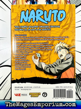 Naruto Vol 58-60 Omnibus - The Mage's Emporium Viz Media Used English Manga Japanese Style Comic Book