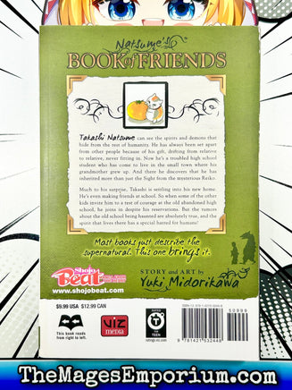 Natsume's Book of Friends Vol 2 - The Mage's Emporium Viz Media 2401 alltags description Used English Manga Japanese Style Comic Book