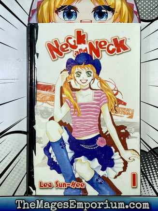 Neck and Neck Vol 1 Hardcover - The Mage's Emporium Tokyopop Comedy Drama Teen Used English Manga Japanese Style Comic Book