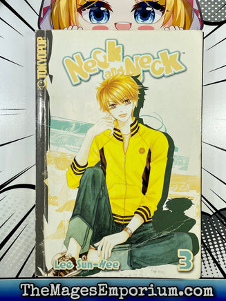 Neck and Neck Vol 3 - The Mage's Emporium Tokyopop Comedy Drama Teen Used English Manga Japanese Style Comic Book