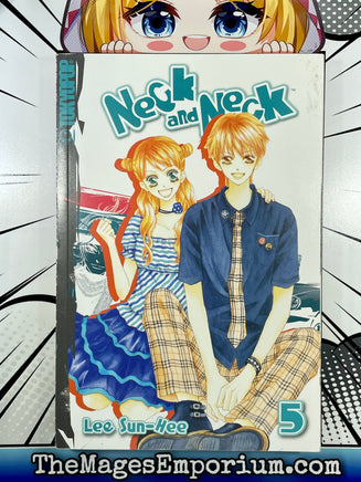 Neck and Neck Vol 5 - The Mage's Emporium Tokyopop Comedy Drama Teen Used English Manga Japanese Style Comic Book