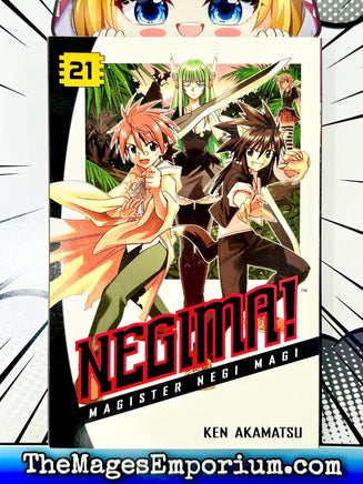 Negima! Magister Negi Magi Vol 21 - The Mage's Emporium Kodansha 2310 description Missing Author Used English Manga Japanese Style Comic Book