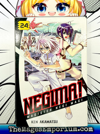 Negima! Magister Negi Magi Vol 24 - The Mage's Emporium Kodansha Missing Author Used English Manga Japanese Style Comic Book