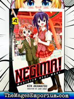 Negima! Magister Negi Magi Vol 4 - The Mage's Emporium Kodansha Missing Author Used English Manga Japanese Style Comic Book