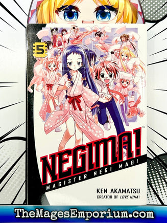 Negima! Magister Negi Magi Vol 5 - The Mage's Emporium Kodansha Missing Author Used English Manga Japanese Style Comic Book