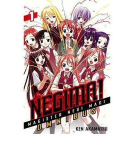 Negima Omnibus Vol 1 - The Mage's Emporium Kodansha 2312 copydes Used English Manga Japanese Style Comic Book