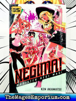 Negima Vol 35 Hardcover - The Mage's Emporium Paw Prints Used English Manga Japanese Style Comic Book