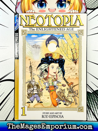 Neotopia Vol 1 - The Mage's Emporium Antarctic Press 2402 alltags description Used English Manga Japanese Style Comic Book