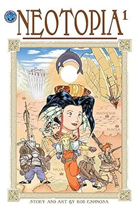 Neotopia Vol 1 - The Mage's Emporium Antarctic Press 2402 alltags description Used English Manga Japanese Style Comic Book