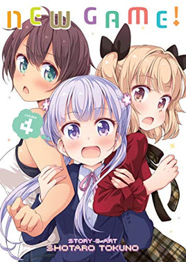 New Game! Vol 4 - The Mage's Emporium Seven Seas Missing Author Need all tags Used English Manga Japanese Style Comic Book