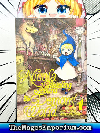 Nicola Traveling Around the Demons' World Vol 1 - The Mage's Emporium Seven Seas 2402 alltags description Used English Manga Japanese Style Comic Book