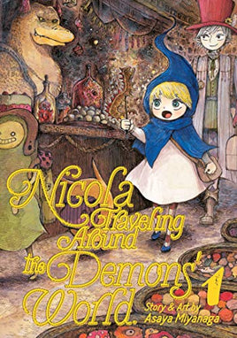 Nicola Traveling Around the Demons' World Vol 1 - The Mage's Emporium Seven Seas 2402 alltags description Used English Manga Japanese Style Comic Book