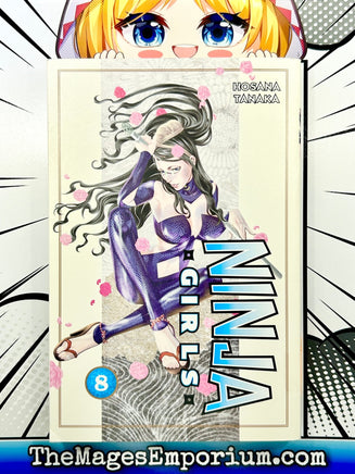 Ninja Girls Vol 8 - The Mage's Emporium Kodansha Used English Manga Japanese Style Comic Book