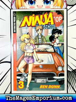 Ninja High School Vol 3 - The Mage's Emporium Pocket Manga Missing Author Need all tags Used English Manga Japanese Style Comic Book