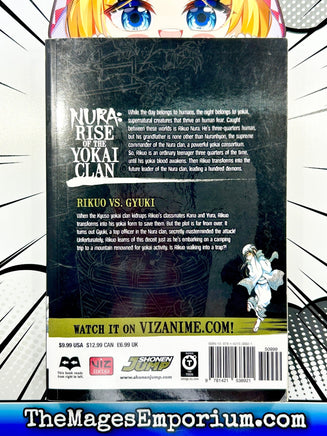 Nura Rise of the Yokai Clan Vol 2 - The Mage's Emporium Viz Media Missing Author Used English Manga Japanese Style Comic Book