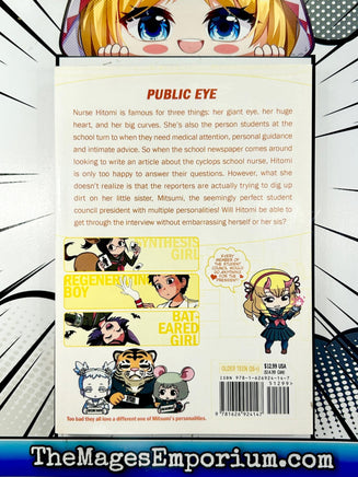 Nurse Hitomi's Monster Infirmary Vol 4 - The Mage's Emporium Seven Seas 2309 description Used English Manga Japanese Style Comic Book