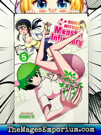 Nurse Hitomi's Monster Infirmary Vol 5 - The Mage's Emporium Seven Seas Missing Author Used English Manga Japanese Style Comic Book