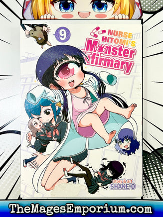 Nurse Hitomi's Monster Infirmary Vol 9 - The Mage's Emporium Seven Seas Used English Manga Japanese Style Comic Book