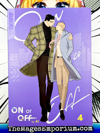 On or Off Vol 4 - The Mage's Emporium Tokyopop 2312 alltags description Used English Manga Japanese Style Comic Book