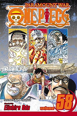One Piece Paramount War Vol 58 - The Mage's Emporium Viz Media Action English Teen Used English Manga Japanese Style Comic Book