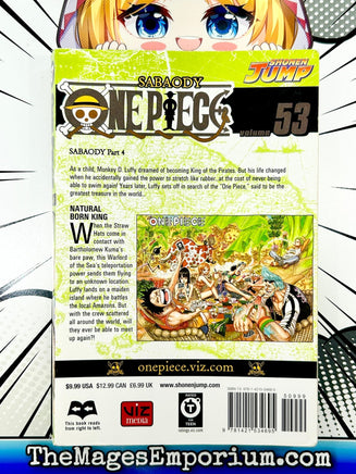 One Piece Sabody Vol 53 - The Mage's Emporium Viz Media 2312 alltags description Used English Manga Japanese Style Comic Book