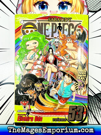 One Piece Sabody Vol 53 - The Mage's Emporium Viz Media 2312 alltags description Used English Manga Japanese Style Comic Book