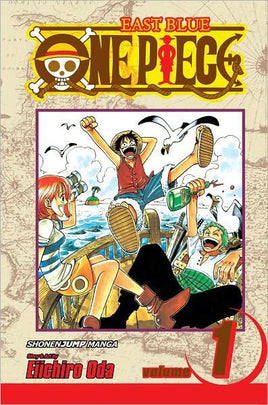 One Piece Vol 1 - The Mage's Emporium Viz Media Shonen Teen Used English Manga Japanese Style Comic Book