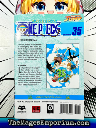 One Piece Vol 35 - The Mage's Emporium Viz Media 2403 alltags description Used English Manga Japanese Style Comic Book