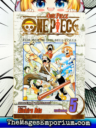 One Piece Vol 5 Gold Foil - The Mage's Emporium Viz Media 2312 alltags description Used English Manga Japanese Style Comic Book