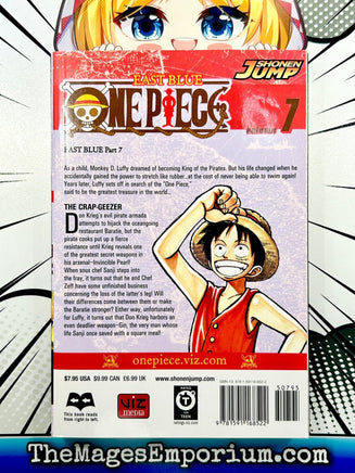 One Piece Vol 7 - The Mage's Emporium Viz Media 2402 bis2 copydes Used English Manga Japanese Style Comic Book