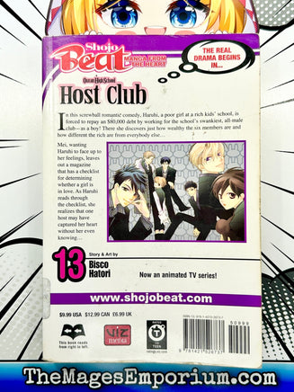 Ouran High School Host Club Vol 13 Ex Library - The Mage's Emporium Viz Media Used English Japanese Style Comic Book