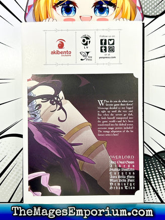 Overlord Vol 1 Akibento Exclusive - The Mage's Emporium Yen Press Used English Manga Japanese Style Comic Book