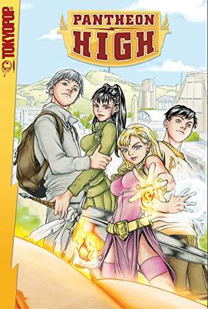 Pantheon High Vol 1 - The Mage's Emporium Tokyopop Action Fantasy Older Teen Used English Manga Japanese Style Comic Book