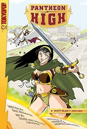 Pantheon High Vol 2 - The Mage's Emporium Tokyopop Action Fantasy Older Teen Used English Manga Japanese Style Comic Book