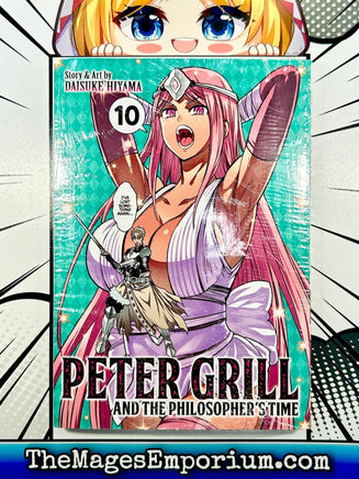 Peter Grill and the Philosopher's Time Vol 10 - The Mage's Emporium Seven Seas 2402 alltags description Used English Manga Japanese Style Comic Book