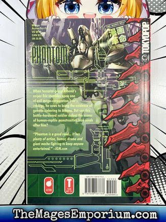 Phantom Vol 4 - The Mage's Emporium Tokyopop Action Sci-Fi Teen Used English Manga Japanese Style Comic Book