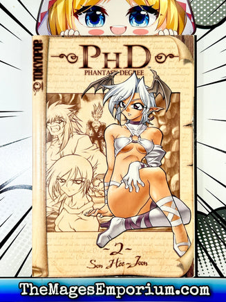 PhD Phantasy Degree Vol 2 - The Mage's Emporium Tokyopop description Missing Author publicationyear Used English Manga Japanese Style Comic Book