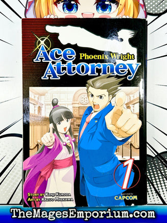 Phoenix Wright Ace Attorney Vol 1 - The Mage's Emporium Kodansha 2312 alltags description Used English Manga Japanese Style Comic Book