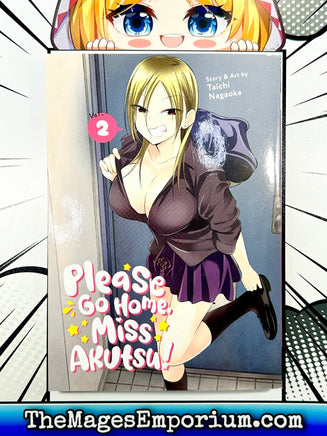 Please Go Home, Miss Akutsu! Vol 2 - The Mage's Emporium Seven Seas 2401 alltags description Used English Manga Japanese Style Comic Book