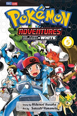 Pokemon Adventures Black and White Vol 5 - The Mage's Emporium The Mage's Emporium All Manga Viz Media Used English Manga Japanese Style Comic Book