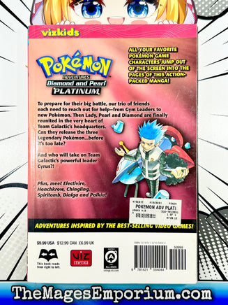 Pokemon Adventures Diamond and Pearl Platinum Vol 8 - The Mage's Emporium Viz Media 2312 all copydes Used English Manga Japanese Style Comic Book