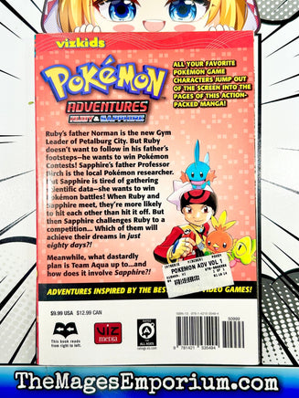 Pokemon Adventures Ruby and Sapphire Vol 15 - The Mage's Emporium Viz Media 2312 all copydes Used English Manga Japanese Style Comic Book