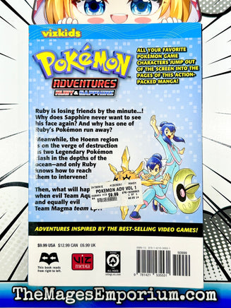 Pokemon Adventures Ruby and Sapphire Vol 19 - The Mage's Emporium Viz Media 2312 all copydes Used English Manga Japanese Style Comic Book